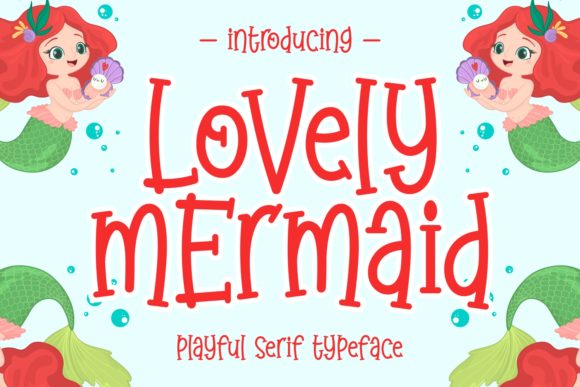 Adding Dreamy Charm with the Lovely Mermaid Font