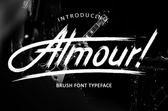 Almour: A Distinctive Display Font for Editorial Design and Digital Publishing