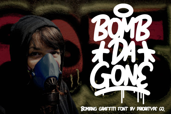 Bomb Da Gone: A Bold Display Font for Dynamic Branding