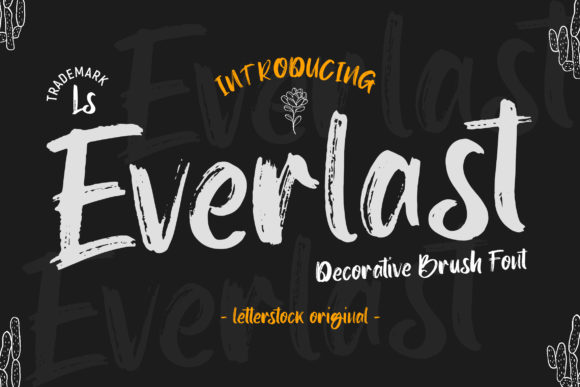 Everlast: A Bold Display Font for Impactful Campaign Design