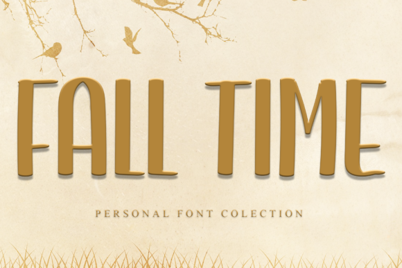 Fall Time: A Bold Display Font for Scroll-Stopping Digital Campaigns