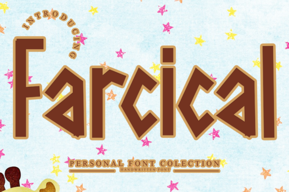 Farcical: A Quirky Display Font for Expressive Editorial Design