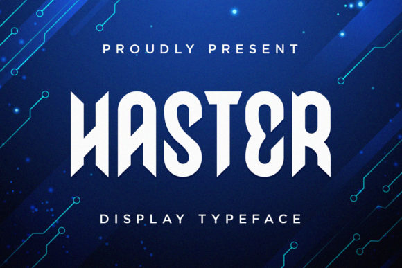 Haster: A Bold Display Font for Editorial Impact