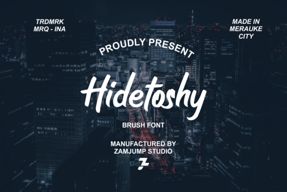 Hidetoshy: A Handmade Crafter’s Best Friend in Font Form