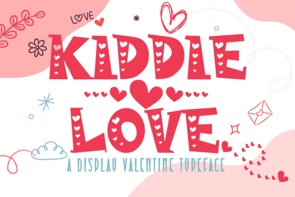 Kiddie Love: A Charming Display Font for Editorial Romance