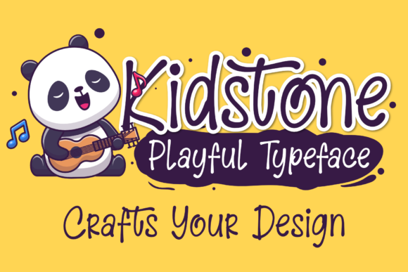 Kidstone: How a Playful Display Font Transformed My Small Business Branding