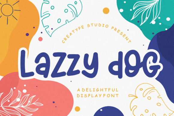 Lazzy Dog: A Playful Display Font for Modern Web Design Projects