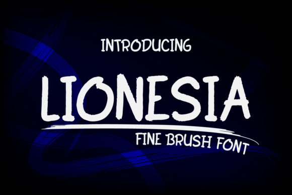 Lionesia: A Designer’s Take on This Bold Display Font