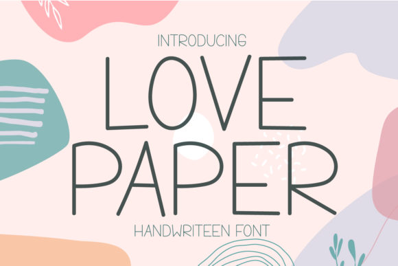 Love Paper: A Display Font That Elevates Campaign Typography