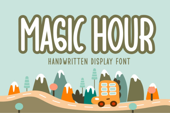 Magic Hour: A Display Font That Elevates Campaign Visuals