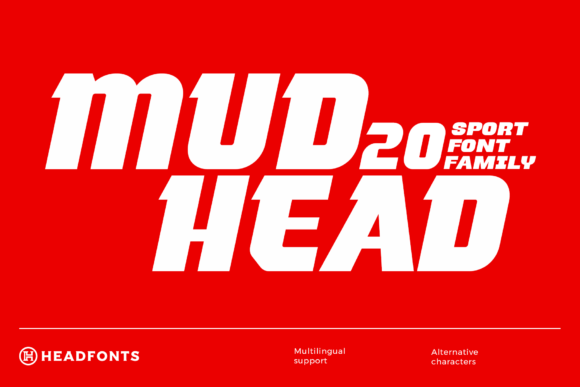 Make Your Brand Stand Out with the Mudhead Family Font