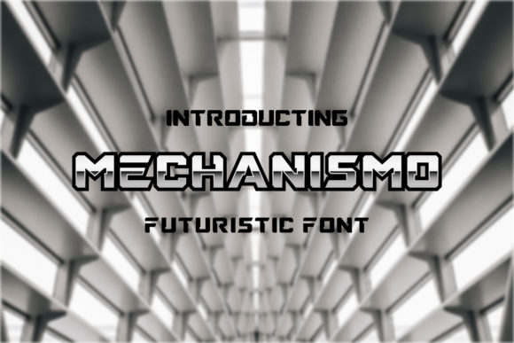 Mechanismo: A Futuristic Display Font That Elevates Brand Identity