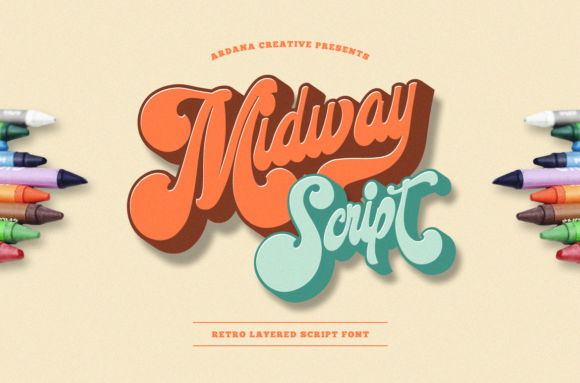 Midway: A Vintage Display Font That Elevates Editorial Design