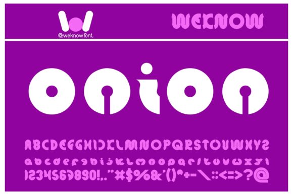 Onion Rings Font: A Designer’s Real-World Test in a Branding Project