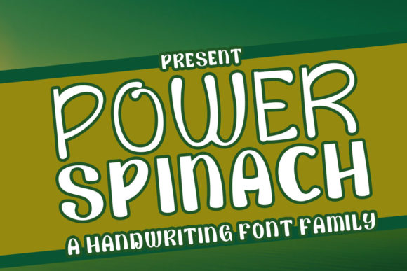 Power Spinach: A Bold Display Font for High-Impact Campaign Graphics
