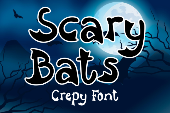 Scary Bats: A Spooky Display Font That Elevates Halloween Campaigns