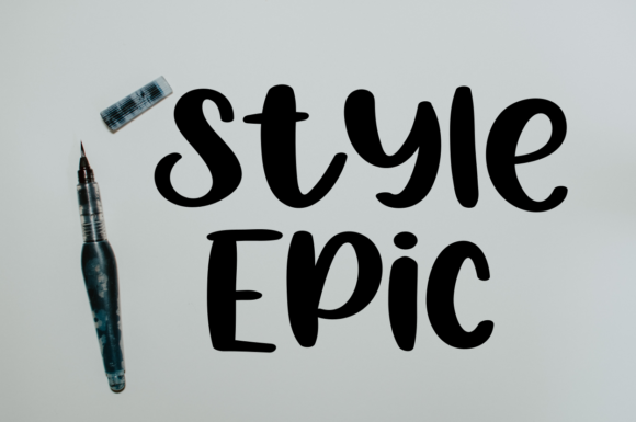 Style Epic: A Versatile Display Font for Modern Editorial Design