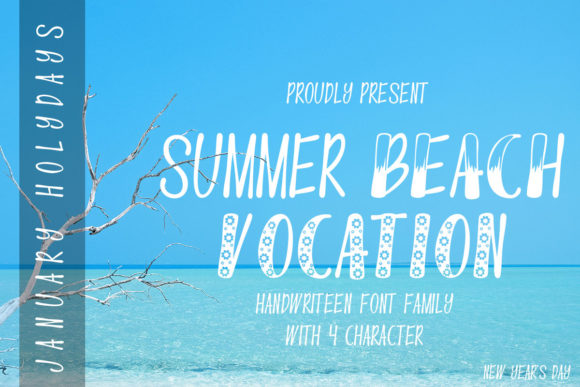 Summer Beach Vocation: A Display Font That Elevates Brand Messaging and Digital Campaigns