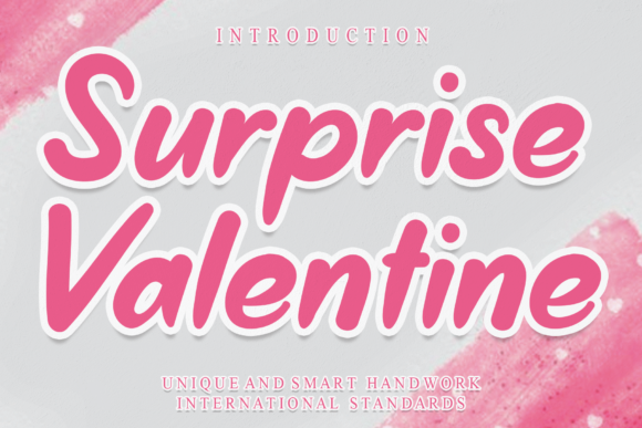 Surprise Valentine: A Chunky Display Font for Playful Web Design