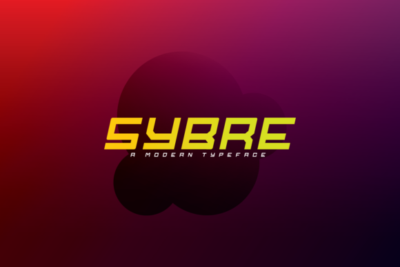 Sybre: A Bold Display Font That Commands Attention
