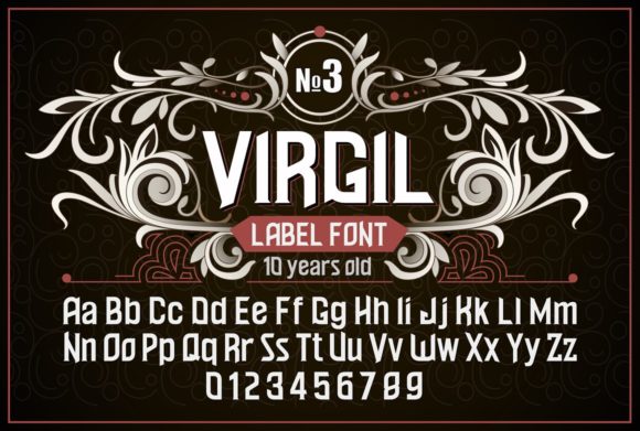 Virgil: A Vintage Display Font That Elevates Campaign Visuals